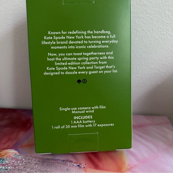 Kate Spade X Target Floral Disposable Camera - Picture 5 of 5